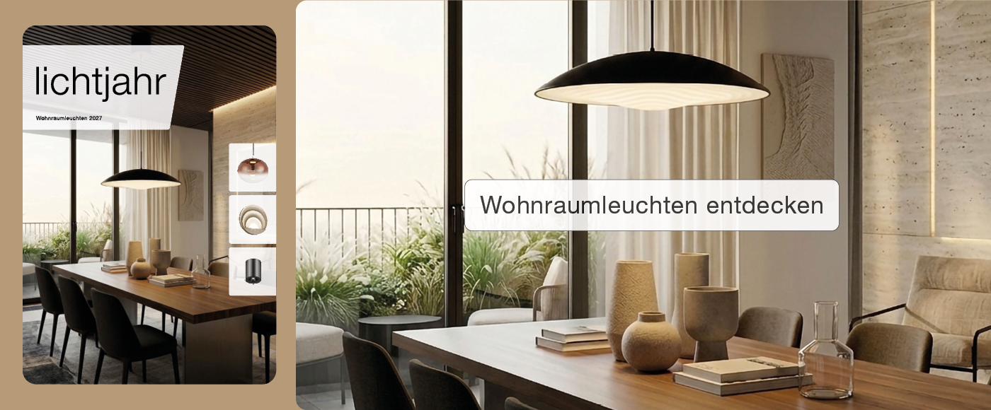 Wohnraumleuchten Prospekt